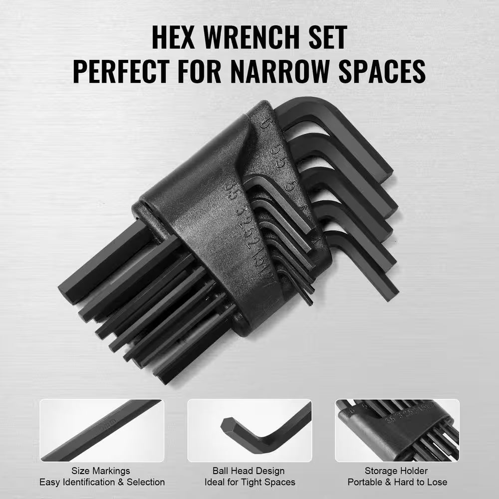 121-Piece Mechanics Tool Set, 1/4In. 3/8In. 1/2In. Drive Sockets, SAE + Metric Mechanic Tool Kit, for Automotive Repair