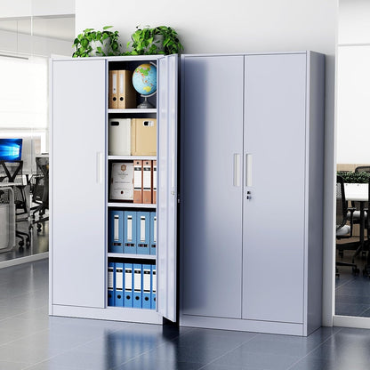 71'' H Metal Garage Storage Cabinet with Locking Doors and Adjustable Shelves