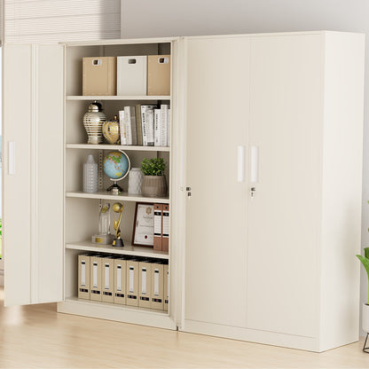71'' H Metal Garage Storage Cabinet with Locking Doors and Adjustable Shelves