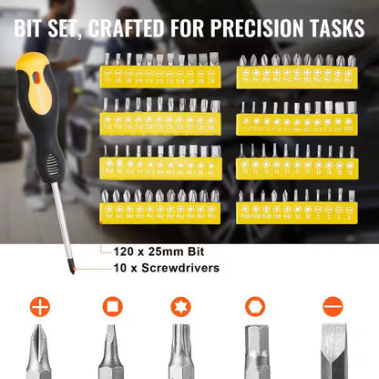 221Pcs Mechanics Tool Set, SAE and Metric Mechanic Tool Kit with Bits, Wrenches, Ratchet Handle, Accessories